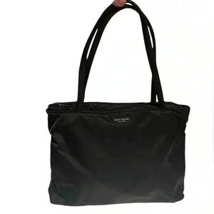 Kate Spade nylon tote bag shoulder bag classic minimalist black